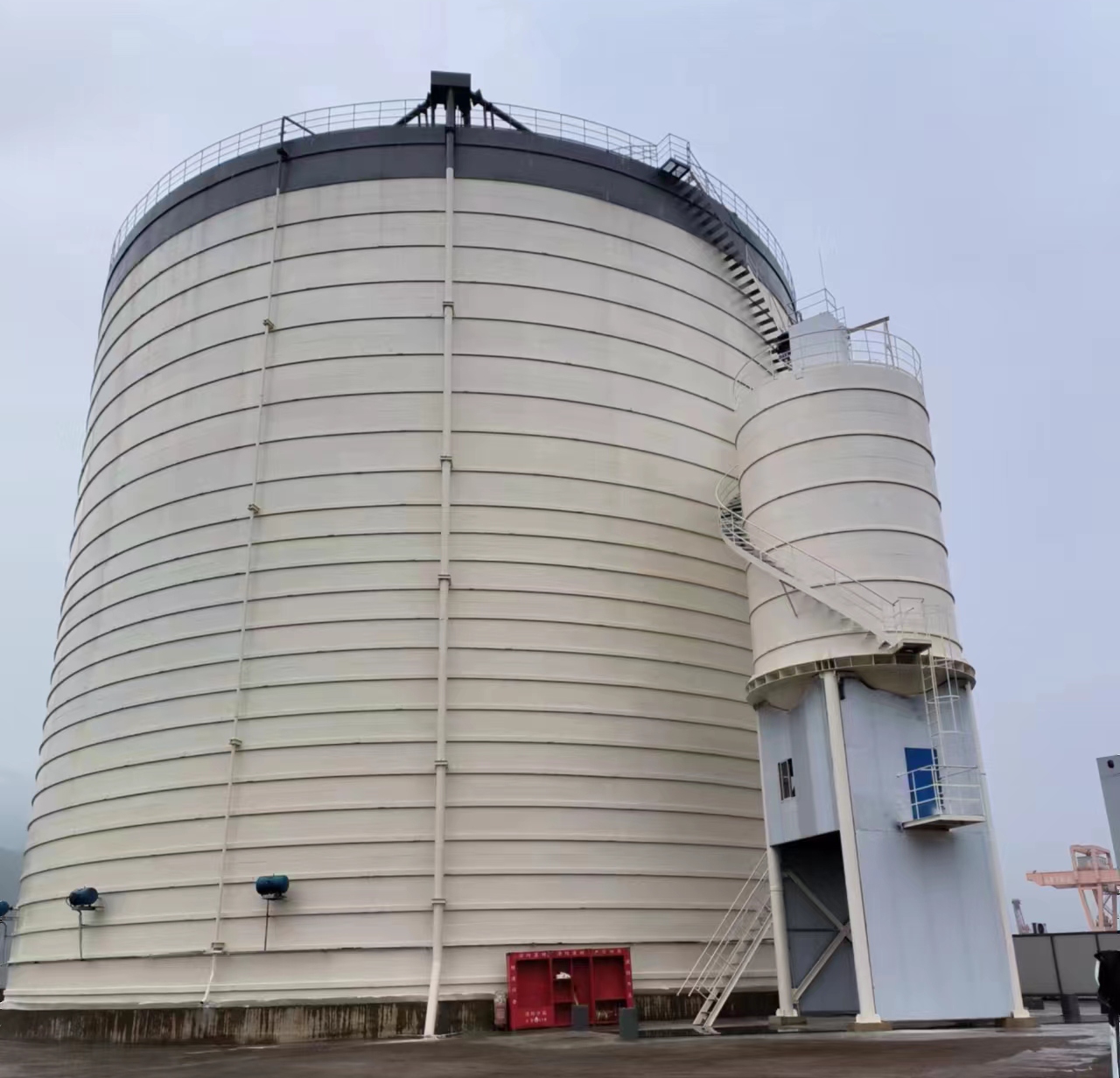 新都10万吨水泥钢板库